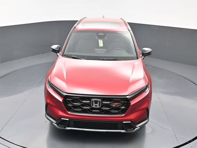 2026 Radiant Red Metallic Honda CR-V Hybrid TrailSport AWD SUV