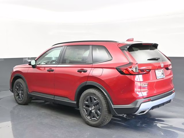 2026 Radiant Red Metallic Honda CR-V Hybrid TrailSport AWD SUV