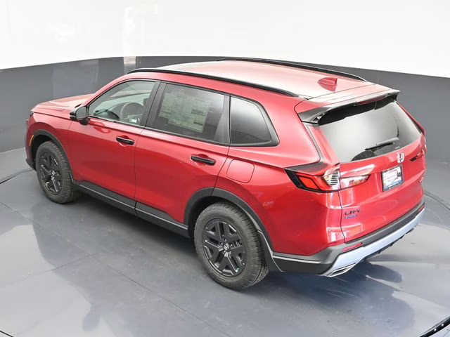 2026 Radiant Red Metallic Honda CR-V Hybrid TrailSport AWD SUV