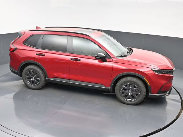 2026 Radiant Red Metallic Honda CR-V Hybrid TrailSport AWD SUV