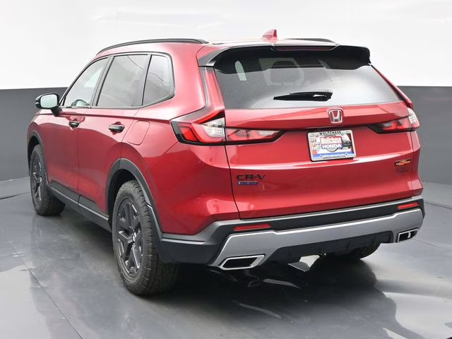 2026 Radiant Red Metallic Honda CR-V Hybrid TrailSport AWD SUV