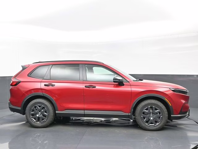 2026 Radiant Red Metallic Honda CR-V Hybrid TrailSport AWD SUV