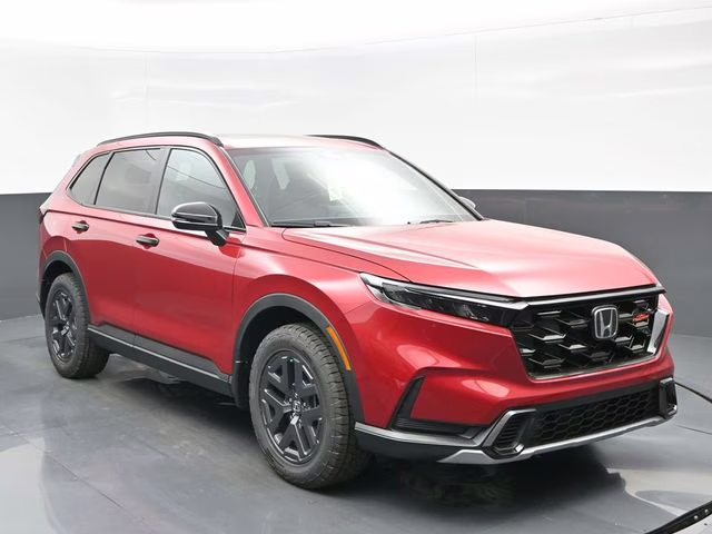 2026 Radiant Red Metallic Honda CR-V Hybrid TrailSport AWD SUV