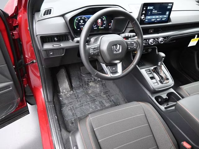 2026 Radiant Red Metallic Honda CR-V Hybrid TrailSport AWD SUV