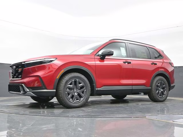 2026 Radiant Red Metallic Honda CR-V Hybrid TrailSport AWD SUV