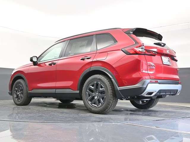 2026 Radiant Red Metallic Honda CR-V Hybrid TrailSport AWD SUV