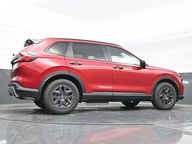 2026 Radiant Red Metallic Honda CR-V Hybrid TrailSport AWD SUV