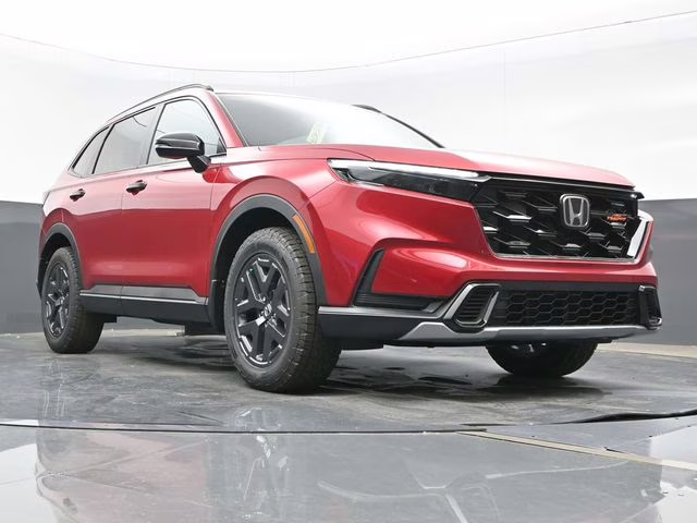 2026 Radiant Red Metallic Honda CR-V Hybrid TrailSport AWD SUV