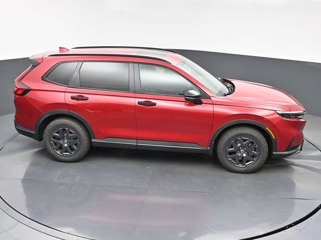 2026 Radiant Red Metallic Honda CR-V Hybrid TrailSport AWD SUV
