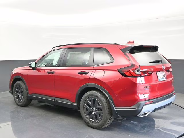 2026 Radiant Red Metallic Honda CR-V Hybrid TrailSport AWD SUV