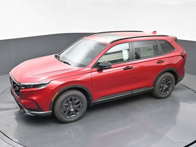 2026 Radiant Red Metallic Honda CR-V Hybrid TrailSport AWD SUV