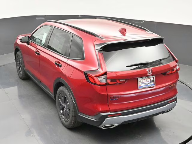 2026 Radiant Red Metallic Honda CR-V Hybrid TrailSport AWD SUV