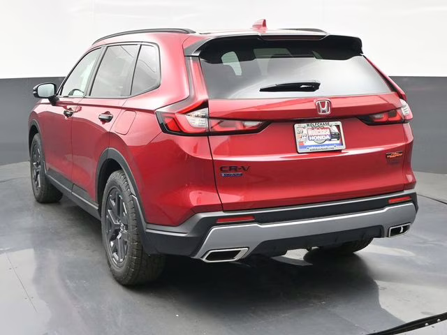 2026 Radiant Red Metallic Honda CR-V Hybrid TrailSport AWD SUV