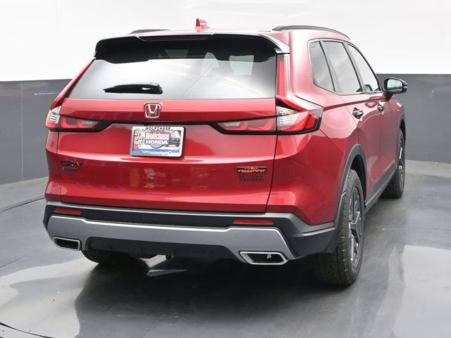 2026 Radiant Red Metallic Honda CR-V Hybrid TrailSport AWD SUV