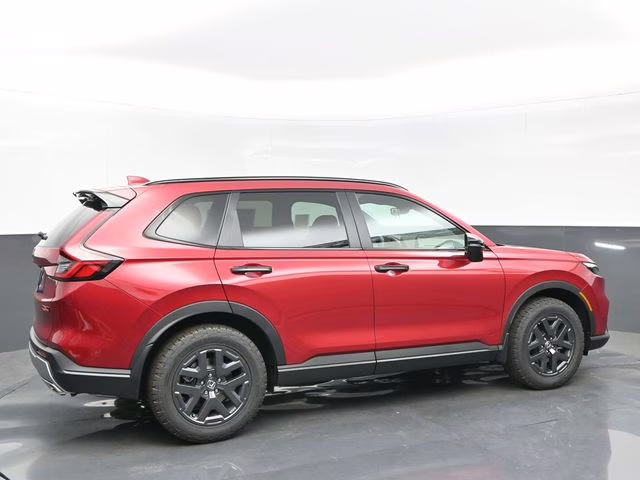 2026 Radiant Red Metallic Honda CR-V Hybrid TrailSport AWD SUV