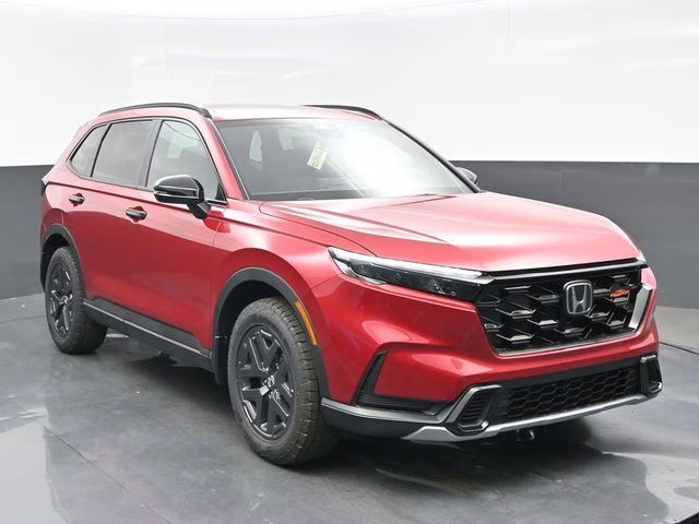 2026 Radiant Red Metallic Honda CR-V Hybrid TrailSport AWD SUV