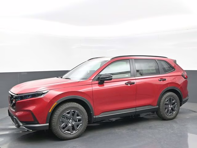 2026 Radiant Red Metallic Honda CR-V Hybrid TrailSport AWD SUV