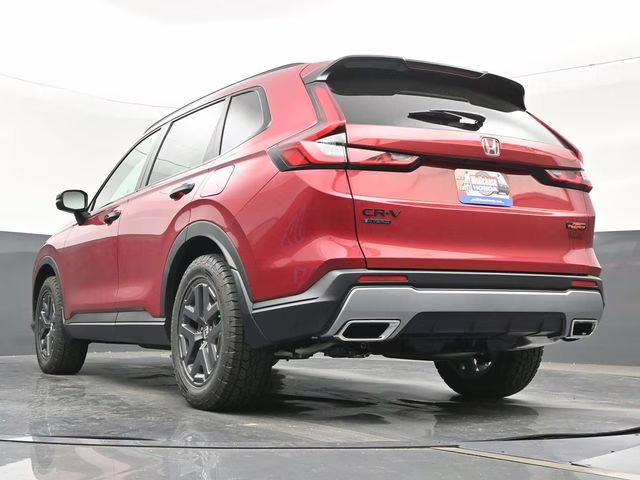 2026 Radiant Red Metallic Honda CR-V Hybrid TrailSport AWD SUV