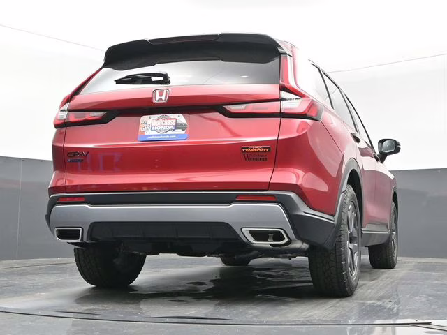 2026 Radiant Red Metallic Honda CR-V Hybrid TrailSport AWD SUV