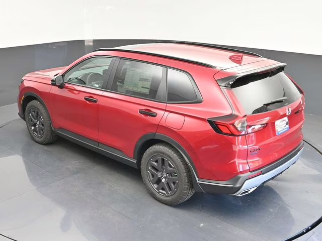 2026 Radiant Red Metallic Honda CR-V Hybrid TrailSport AWD SUV