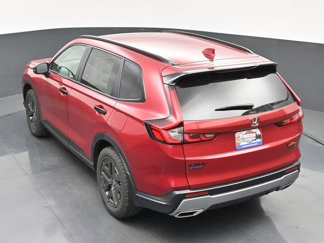 2026 Radiant Red Metallic Honda CR-V Hybrid TrailSport AWD SUV