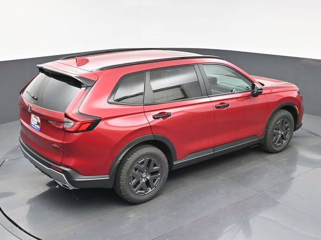 2026 Radiant Red Metallic Honda CR-V Hybrid TrailSport AWD SUV