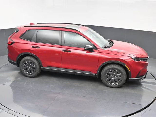 2026 Radiant Red Metallic Honda CR-V Hybrid TrailSport AWD SUV