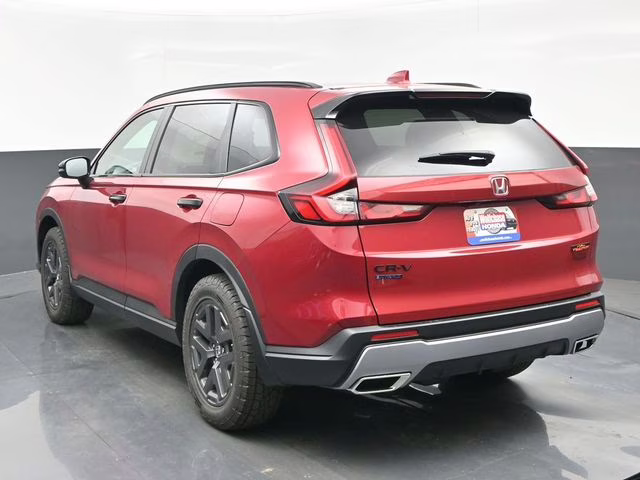 2026 Radiant Red Metallic Honda CR-V Hybrid TrailSport AWD SUV