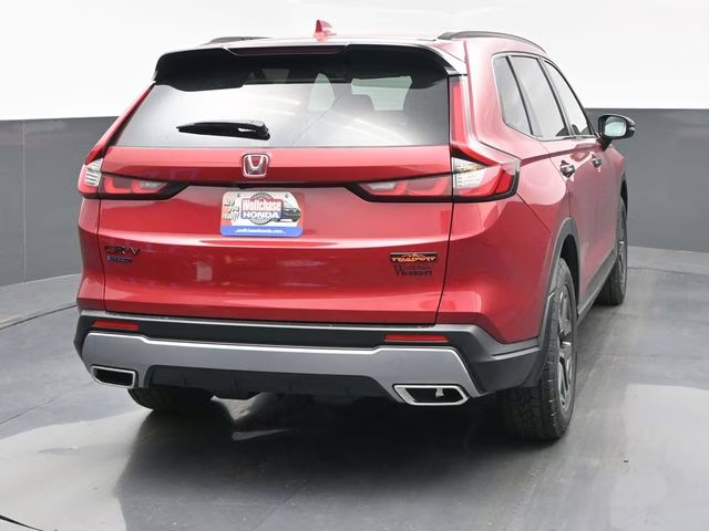 2026 Radiant Red Metallic Honda CR-V Hybrid TrailSport AWD SUV