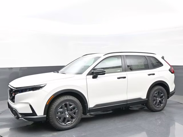2026 Platinum White Pearl Honda CR-V Hybrid TrailSport AWD SUV