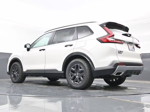 2026 Platinum White Pearl Honda CR-V Hybrid TrailSport AWD SUV