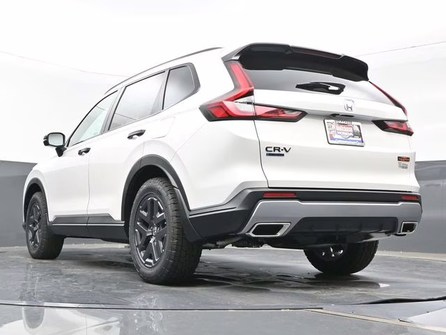 2026 Platinum White Pearl Honda CR-V Hybrid TrailSport AWD SUV