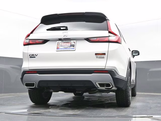 2026 Platinum White Pearl Honda CR-V Hybrid TrailSport AWD SUV