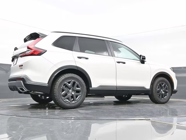 2026 Platinum White Pearl Honda CR-V Hybrid TrailSport AWD SUV
