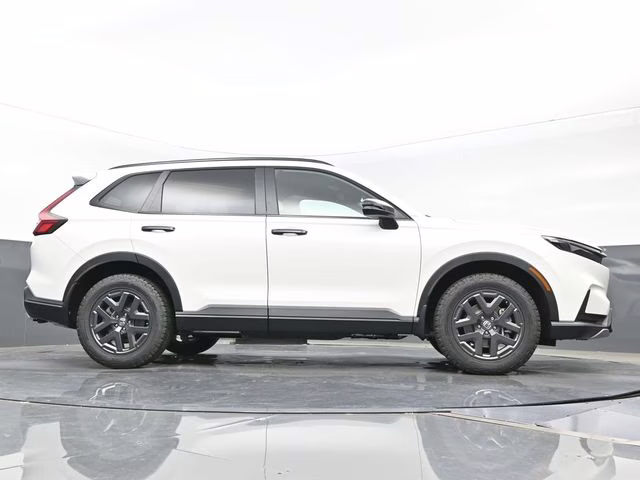 2026 Platinum White Pearl Honda CR-V Hybrid TrailSport AWD SUV