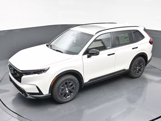 2026 Platinum White Pearl Honda CR-V Hybrid TrailSport AWD SUV