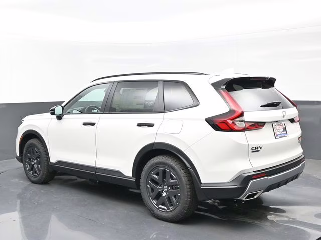 2026 Platinum White Pearl Honda CR-V Hybrid TrailSport AWD SUV