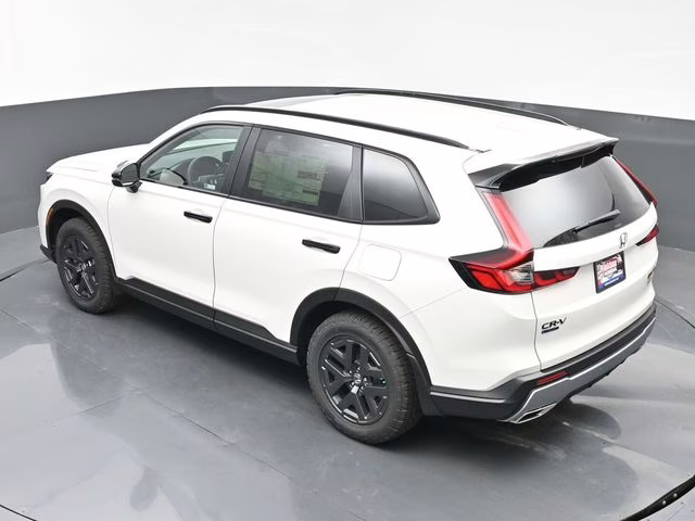 2026 Platinum White Pearl Honda CR-V Hybrid TrailSport AWD SUV