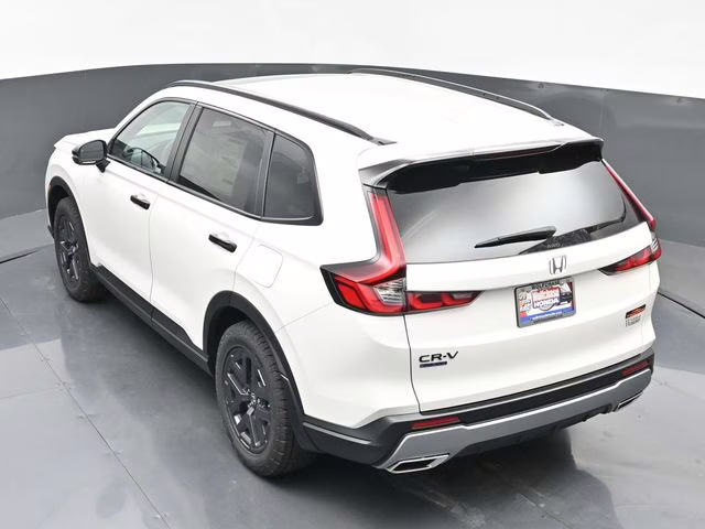 2026 Platinum White Pearl Honda CR-V Hybrid TrailSport AWD SUV