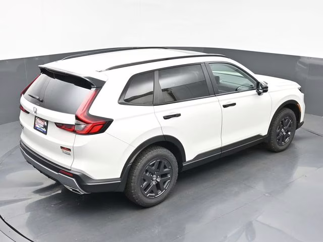 2026 Platinum White Pearl Honda CR-V Hybrid TrailSport AWD SUV
