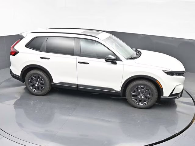 2026 Platinum White Pearl Honda CR-V Hybrid TrailSport AWD SUV