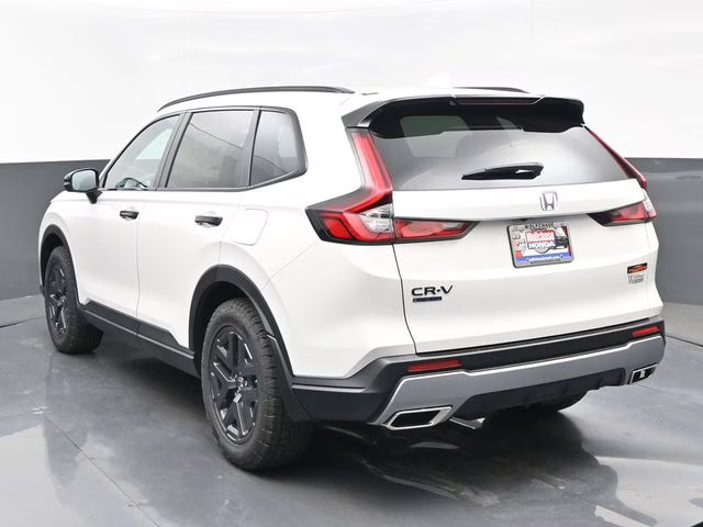 2026 Platinum White Pearl Honda CR-V Hybrid TrailSport AWD SUV