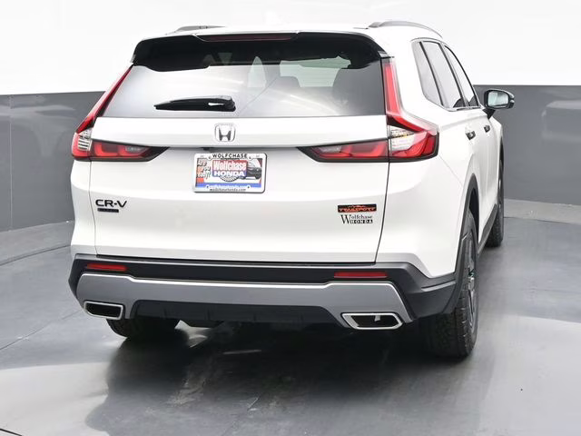 2026 Platinum White Pearl Honda CR-V Hybrid TrailSport AWD SUV