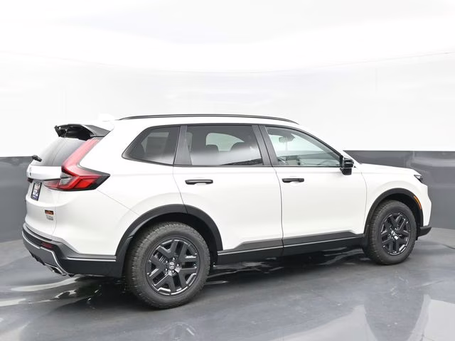 2026 Platinum White Pearl Honda CR-V Hybrid TrailSport AWD SUV