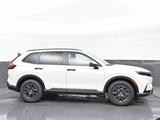2026 Platinum White Pearl Honda CR-V Hybrid TrailSport AWD SUV