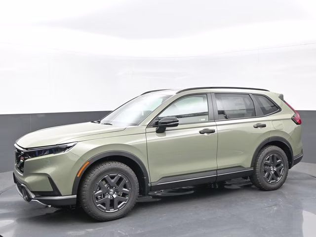 2026 Ash Green Metallic Honda CR-V Hybrid TrailSport AWD SUV