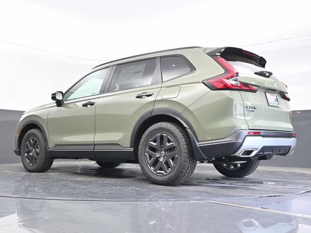 2026 Ash Green Metallic Honda CR-V Hybrid TrailSport AWD SUV
