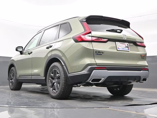 2026 Ash Green Metallic Honda CR-V Hybrid TrailSport AWD SUV