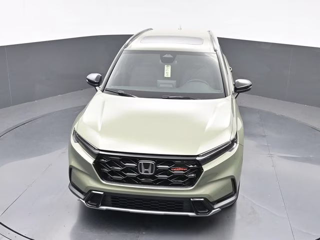 2026 Ash Green Metallic Honda CR-V Hybrid TrailSport AWD SUV