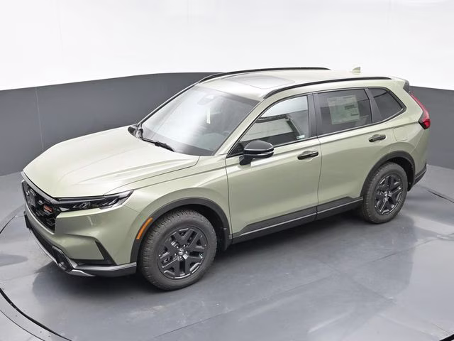 2026 Ash Green Metallic Honda CR-V Hybrid TrailSport AWD SUV
